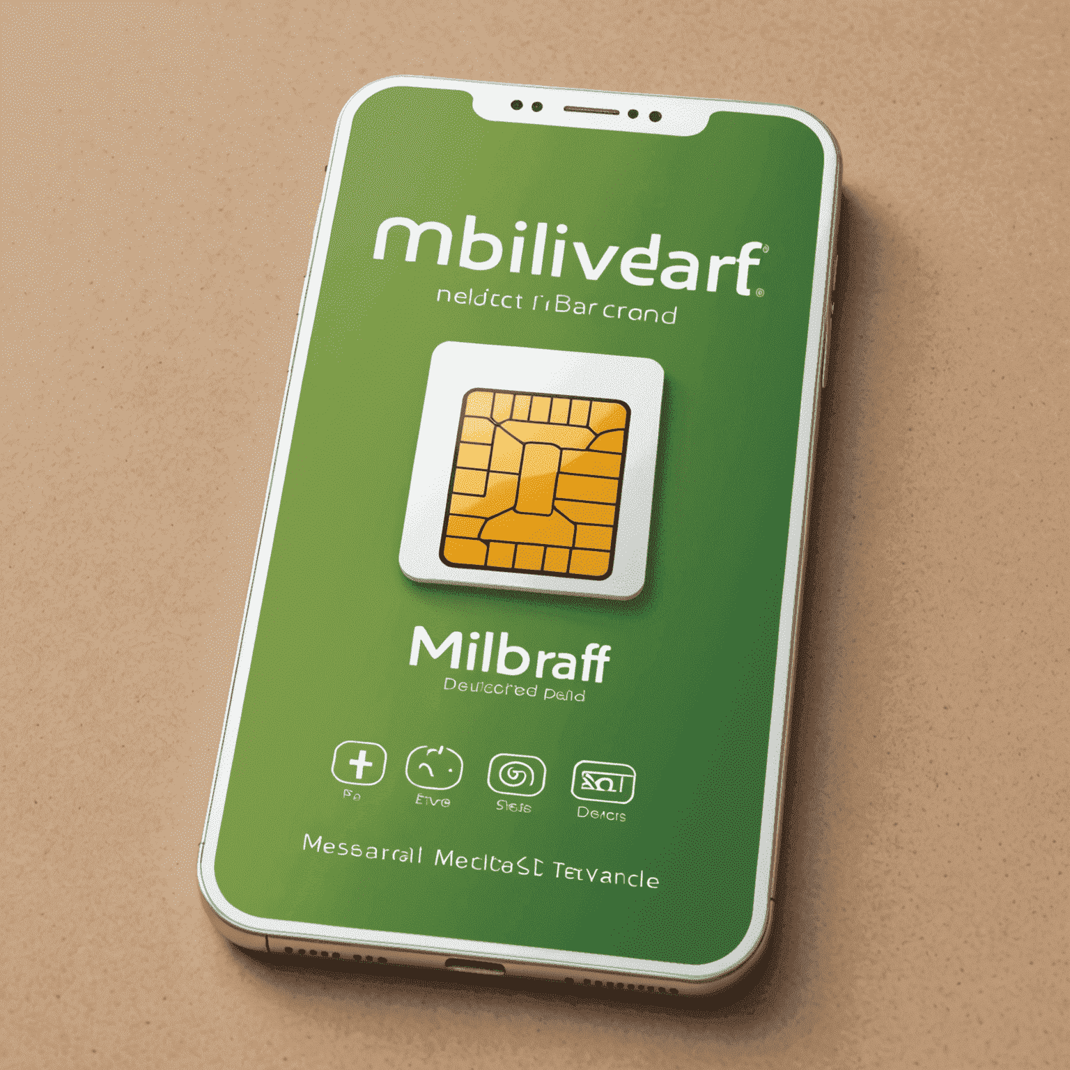 Mbilvedarf.com logo featuring a stylized SIM card and mobile device